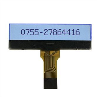 Modul Lcd Monokrom Grafis Ukuran Kecil